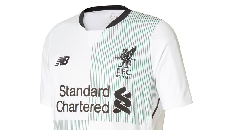 The new Liverpool away kit 