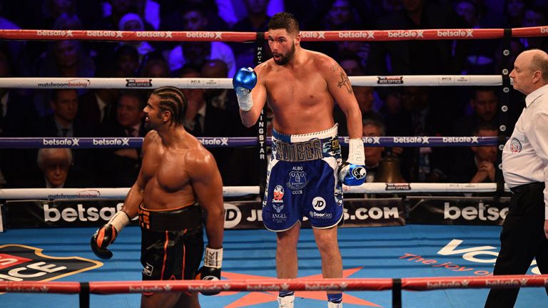 Bellew beat Haye in their first meeting back in March