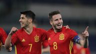 Asensio hits three in Spain rout