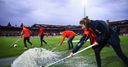 Rain postpones Euro quarter-final