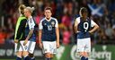Scotland crash out despite win