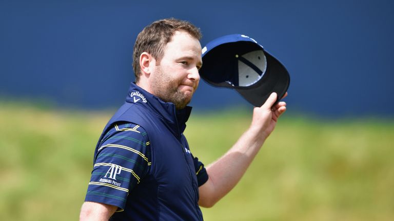 Branden Grace finished tied-sixth at Royal Birkdale 