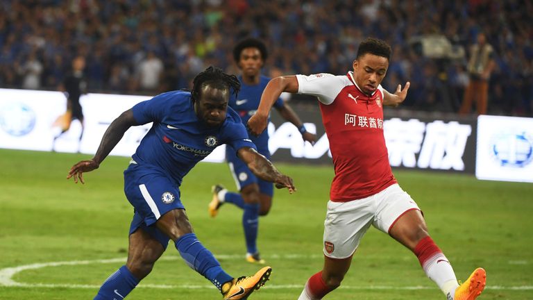 Chelsea beat Arsenal 3-0 in their first pre-season friendly in Beijing