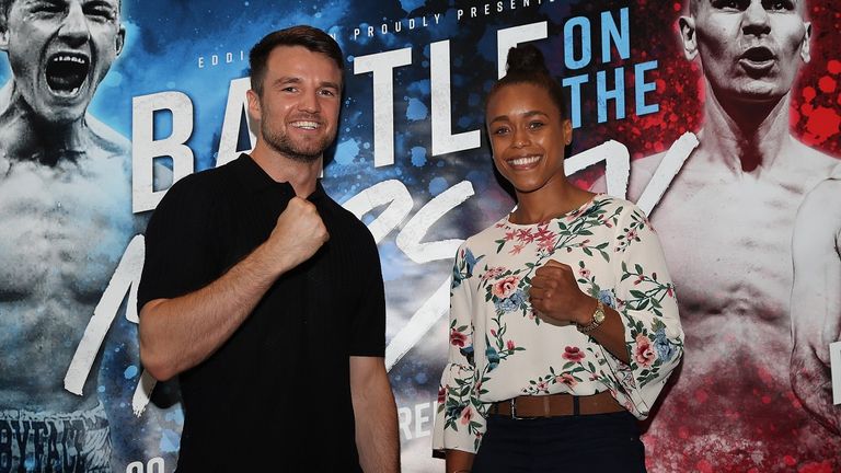 Natasha Jonas will fight in her hometown for the first time as a professional (Pic credit: Lawrence Lustig)