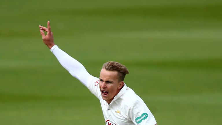 Curran impressed for Surrey to help earn a call-up to the England Ashes squad