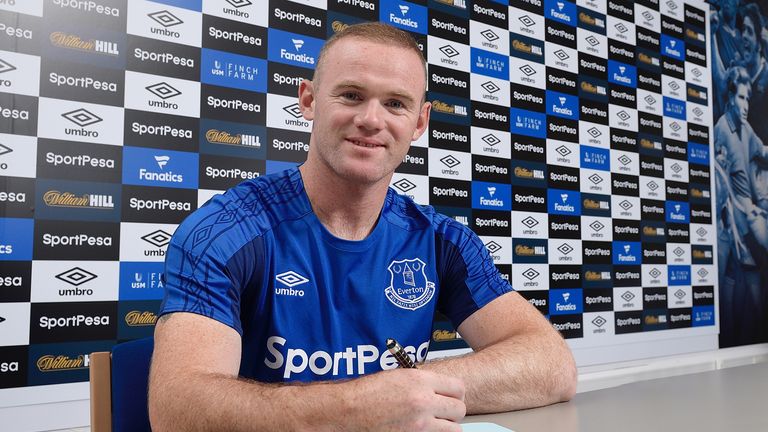 Rooney rejoins his boyhood club 13 years after leaving