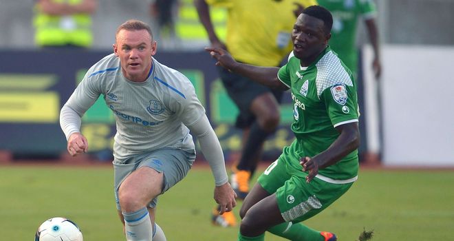 New Everton signing Wayne Rooney says he wants Barkley to stay at the club