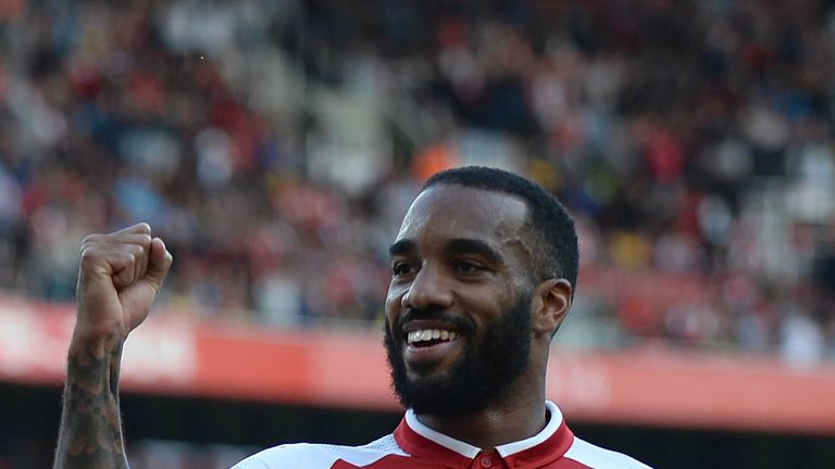 Alexadre Lacazette joined Arsenal from Lyon