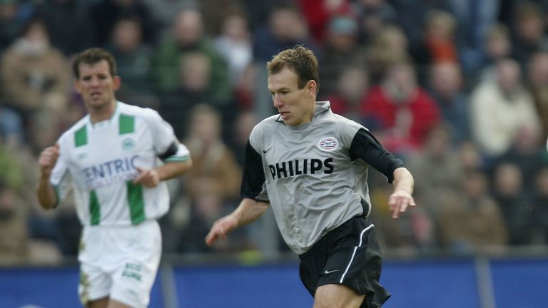 Arjen Robben began his career at Groningen in the Eredivisie