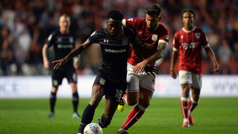 Josh Onomah, left, netted the equaliser
