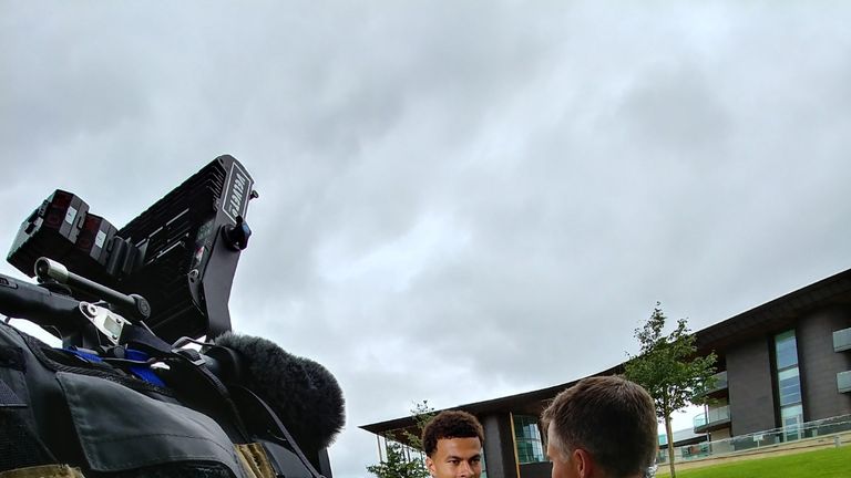 Dele Alli is part of the England squad for the upcoming World Cup Qualifiers