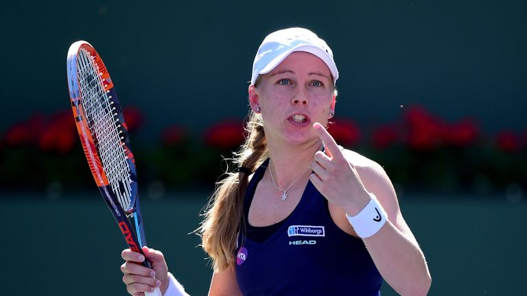 Sharapova wins second-round match