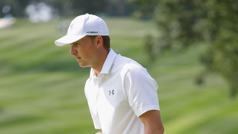 Spieth let a five-shot lead slip during the final round