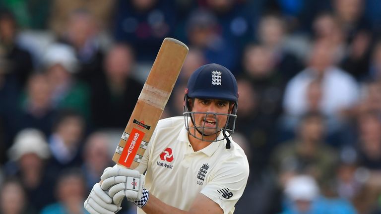 Alastair Cook sits 107 points behind England captain Joe Root in the Batsmen rankings