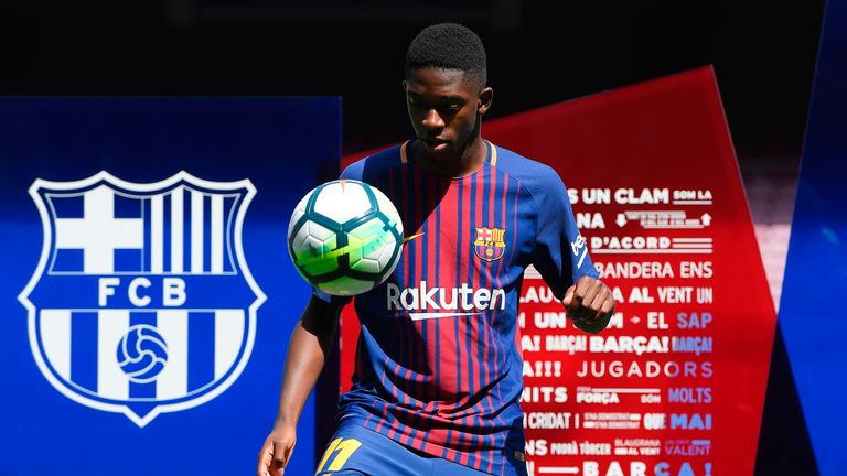 Ousmane Dembele could cost Barcelona up to £135m