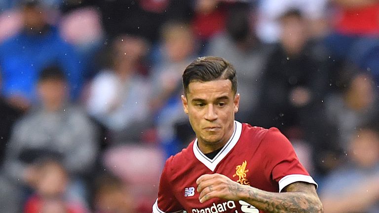 Philippe Coutinho will not feature against Manchester City