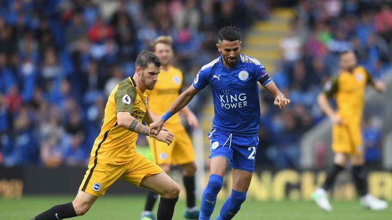 Riyad Mahrez grabbed an assist for Leicester - will the Algerian remain a Foxes player when the transfer window closes?