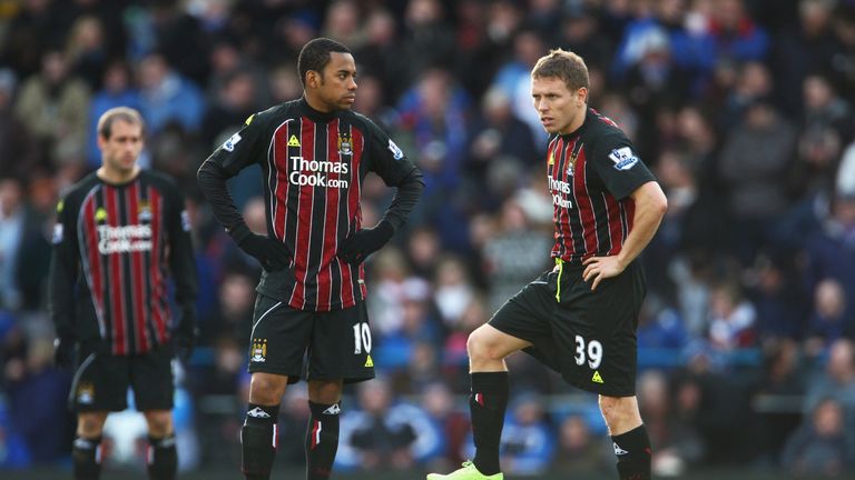 Robinho's attitude at Man City has been criticised by Craig Bellamy