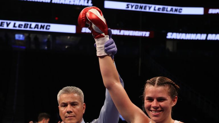 Mayweather vs McGregor: Savannah Marshall wins professional debut in