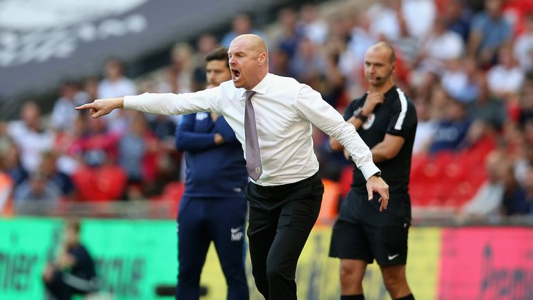Sean Dyche's Burnley are sitting in sixth place in the Premier League