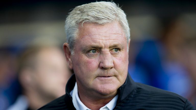 Aston Villa boss Steve Bruce is under pressure after a poor start to the season