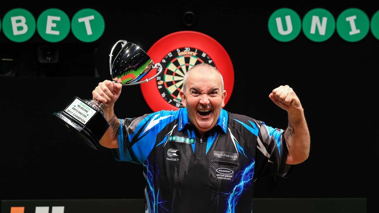 Phil Taylor added another title to his glittering collection at the Melbourne Darts Masters (Tim Murdoch/PDC)