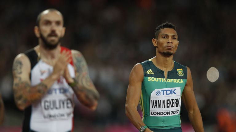 Wayde van Niekerk failed to win the 200m at the World Championships
