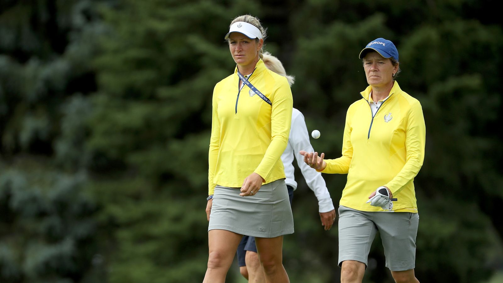 Solheim Cup Injured Suzann Pettersen Replaced By Catriona Matthew