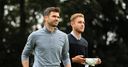 WATCH: Anderson v Broad on the tee!