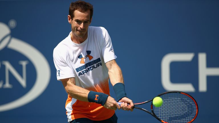 Andy Murray was forced to miss the US Open with his troublesome hip injury despite practising at Flushing Meadows
