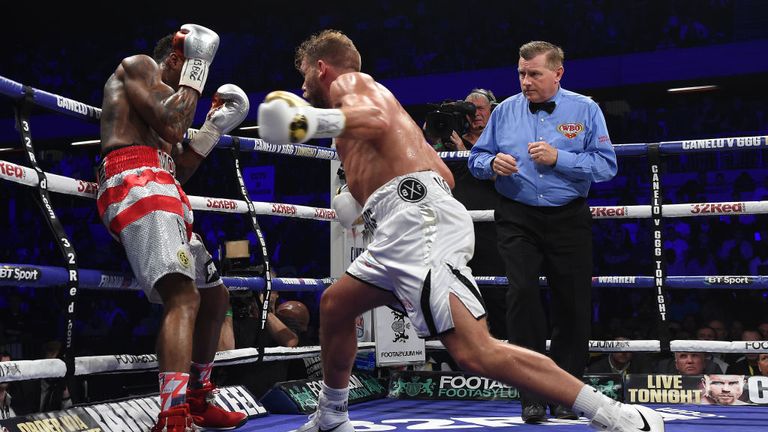 Low blow! Boxer's son viciously attacks opponent with groin punch at weigh Low blow! Boxer's son viciously attacks opponent with groin punch at weigh