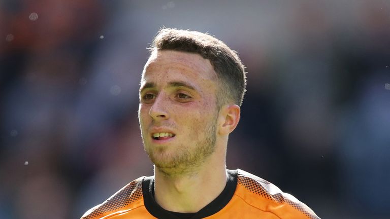 Jota has 11 goals and five assists in the Championship this campaign