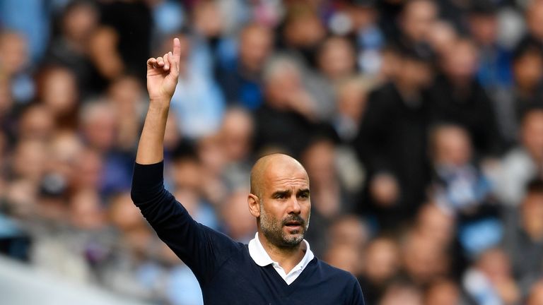 Pep Guardiola's City host Crystal Palace on Saturday