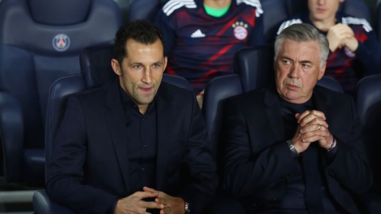 Chief Executive Hasan Salihamidzic says he can't name any names on Ancelotti's replacement