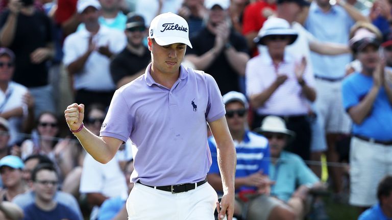 Two wins and a round of 59 in January proved how much Thomas had grown in stature