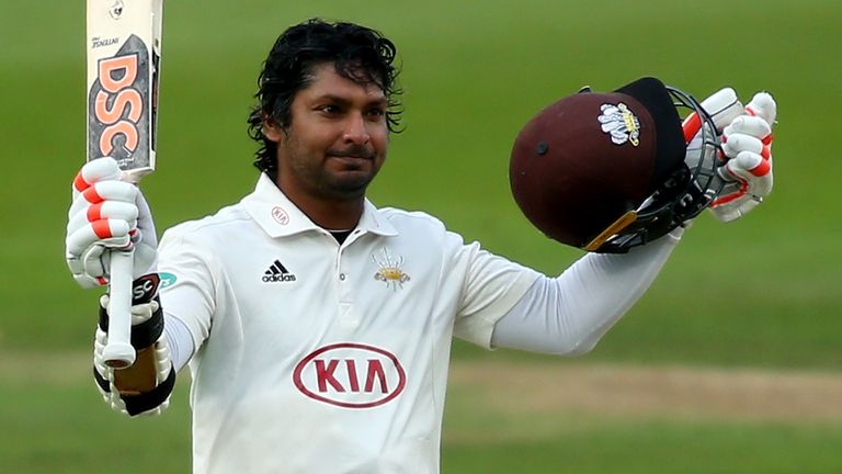 Kumar Sangakkara hit eight centuries in the County Championship in 2017
