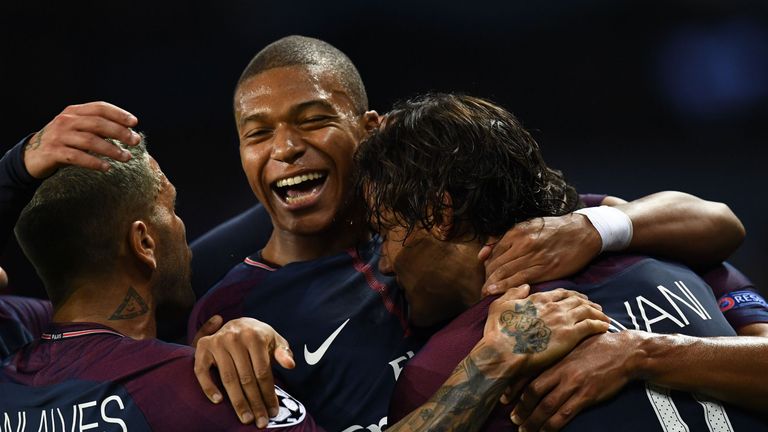 Kylian Mbappe moved from Monaco to Paris Saint-Germain over the summer