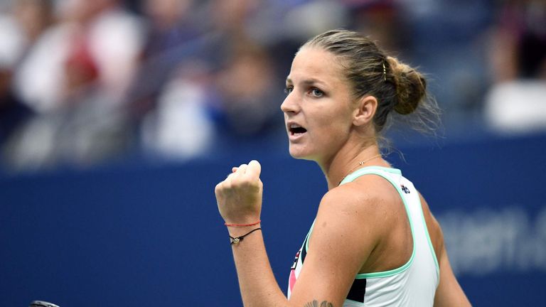 Pliskova will lose her world No 1 ranking at the end of the tournament