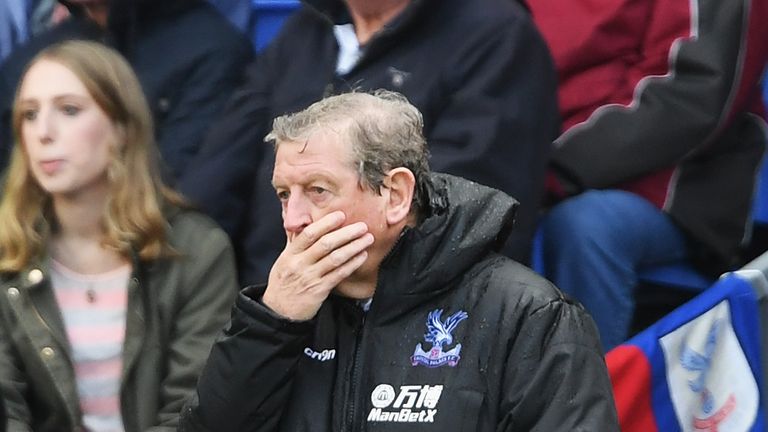 Roy Hodgson lost his first game in charge of Crystal Palace