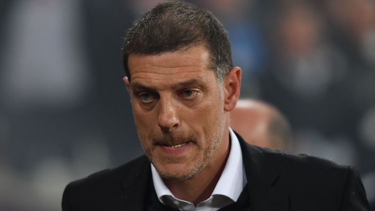 Slaven Bilic remains under pressure at West Ham