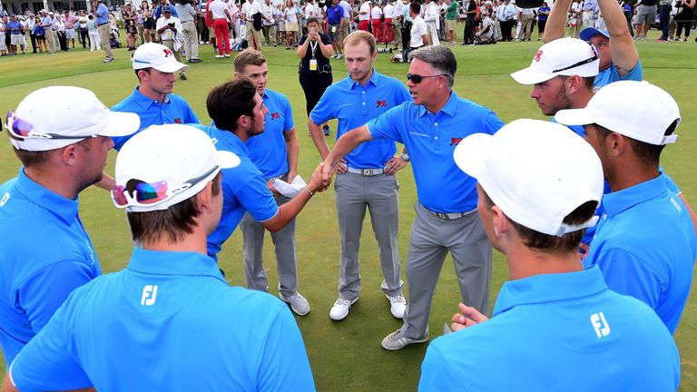 Captain Andy Ingram was proud of his players in Walker Cup defeat
