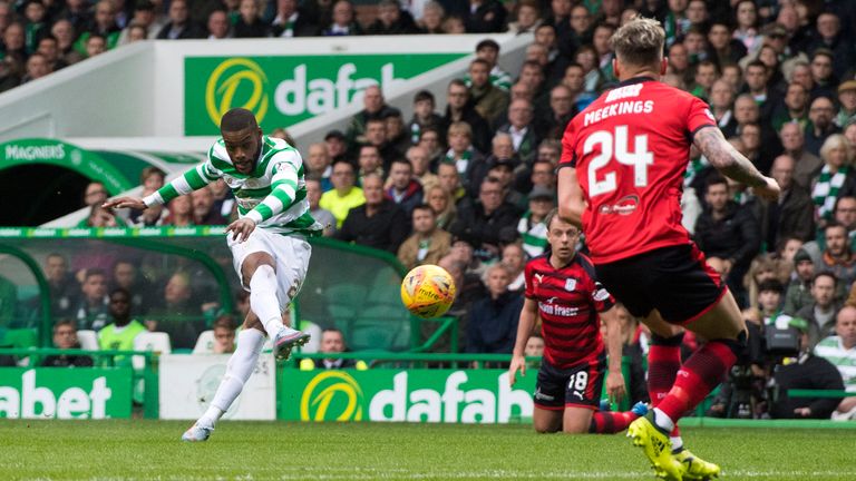 Olivier Ntcham has played 39 times in all competitions since joining Celtic in the summer.