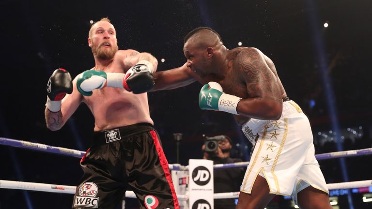 Whyte was happy with the