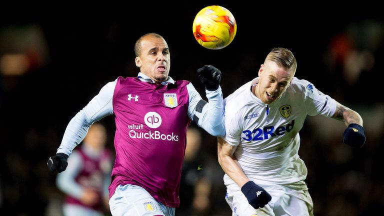 Leeds v Aston Villa will be shown live on Sky Sports