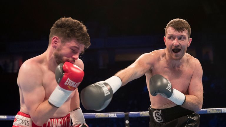 Scott Cardle was taken the scheduled six rounds by Lee Connelly