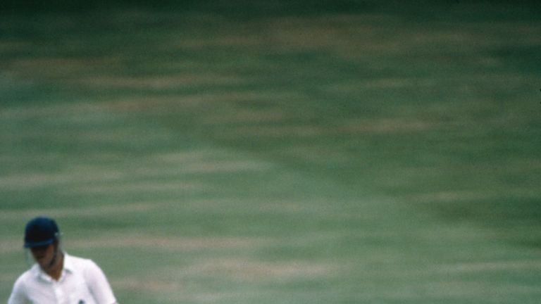 Dennis Lillee was among the Australia bowlers Bumble came up against in 1974/75