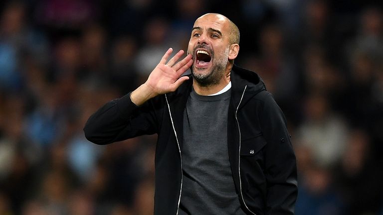 Guardiola's City are favourites for the Premier League title