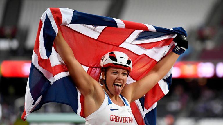Hannah Cockroft is one of four nominees
