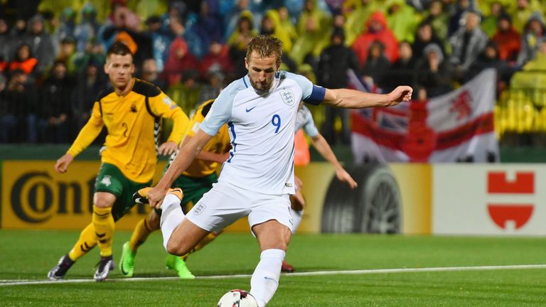 Harry Kane will be hoping to fire England to World Cup glory