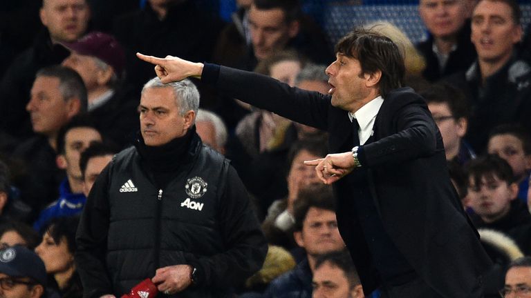 Conte has hit back at Mourinho's comments about Chelsea's injury situation